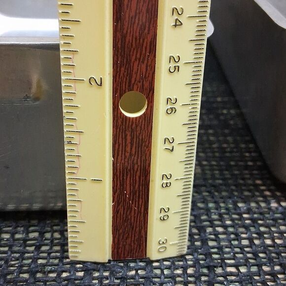 Set of Three 7.5" X 3.3 "Silver Loaf Pans. - Picture 10 of 10